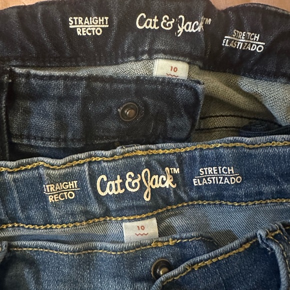 Boys Cat & Jack jeans | 2 pair | Size 10 - Picture 3 of 3